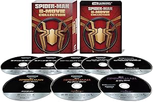 スパイダーマン™ 8ムービー・コレクション　（４Ｋ ＵＨＤ ＢＯＸ） [Blu-ray]