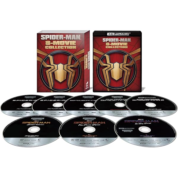 Amazon.co.jp: スパイダーマン シリーズ 4K ULTRA HD & ブルーレイ