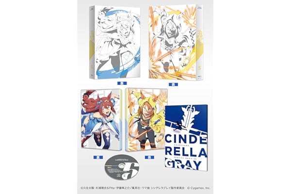 【メーカー特典あり】ウマ娘 シンデレラグレイ 5 (メーカー特典：A3ポスター（2種ランダム／クリア仕様・メタリック仕様）付) [Blu-ray]