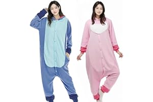 [CHALAN] 着ぐるみ パジャマ きぐるみ 連体パジャマ 大人 部屋着 ハロウィン 衣装 変装 コスチューム コスプレ かわいい カップルコーデ ゆったりサイズ 仮装 学祭 忘年会 イベント ギフト プレゼント ピンク M