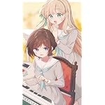 ごきげんよう、一局いかが? iPhoneSE/5s/5c/5(640×1136)壁紙 北王子 冴（きたおうじ さえ）,神南 千星（かんなみ ちせ）