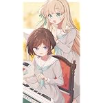 ごきげんよう、一局いかが? XFVGA(480×854)壁紙 北王子 冴（きたおうじ さえ）,神南 千星（かんなみ ちせ）