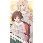 ごきげんよう、一局いかが? iPhoneSE/5s/5c/5 壁紙 視差効果 北王子 冴（きたおうじ さえ）,神南 千星（かんなみ ちせ）
