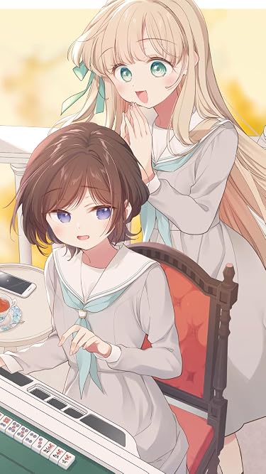 ごきげんよう、一局いかが?  iPhone/Androidスマホ壁紙(750×1334)-1 - 北王子 冴（きたおうじ さえ）,神南 千星（かんなみ ちせ）