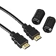 変換名人 ハイスピードHDMI ver1.4対応ケーブル [ 5m ] 3重シールド/フェライトコア搭載 (PS3/Xbox360/WiiU/VITA TV動作確認済) HDMI-50G3