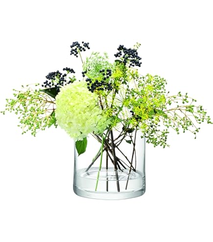 Amazon.co.jp: LSA フラワーベース ブルー W7xD7xH19cm LSA
