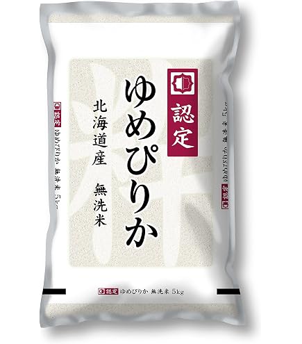 Amazon.co.jp: 【精米】 北海道 無洗米 ゆめぴりか 5kg×2 令和7年産