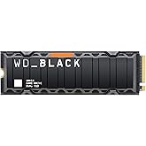 Western Digital SN850 1 TB Generation 4 NVMe Solid State Drive Heatsink for PS5, Black