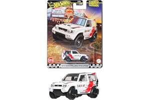 ホットウィール(Hot Wheels) ブールバード 三菱 パジェロ エボリューション 乗り物おもちゃ ミニカー 3歳から ホワイト JBL26