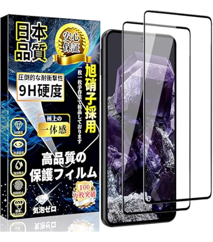 Amazon | シズカウィル Google Pixel8 用 ガラスフィルム 強化