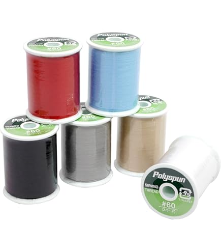 Amazon.co.jp: カラフルカラー縫い糸10本入100m40/2 【まとめ買い12個