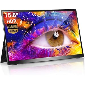 モバイルモニター モバイルディスプレイ cocopar15.6インチ スイッチ用モニター 非光沢IPSパネル 薄い 軽量…