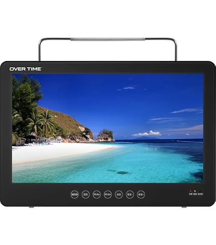 Amazon | 【GRANPLE】12インチ 防水仕様 IPX7 メモリ内蔵で録画機能