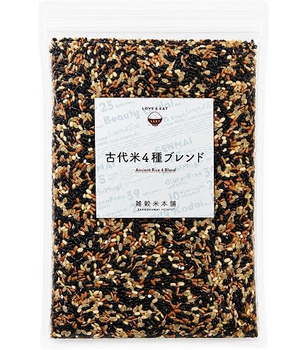 Amazon.co.jp: 雑穀米本舗 黒米 1kg 雑穀 雑穀米 国産 古代米 混ぜる