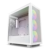 NZXT H7 Flow RGB ミドルタワーケース [White] CM-H71FW-R1