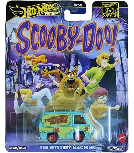 Hot Wheels The Mystery Machine Van - Orange - 1:64 Scale Die Cast
