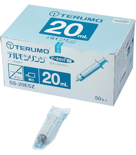 Amazon | テルモ シリンジロック基 20mL 50本入 /1-4910-04 | シリンジ