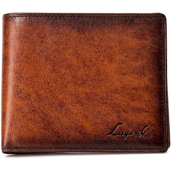 Amazon | 青木鞄（Lugard）本革二つ折り財布 小銭入れ付き [G-3 No