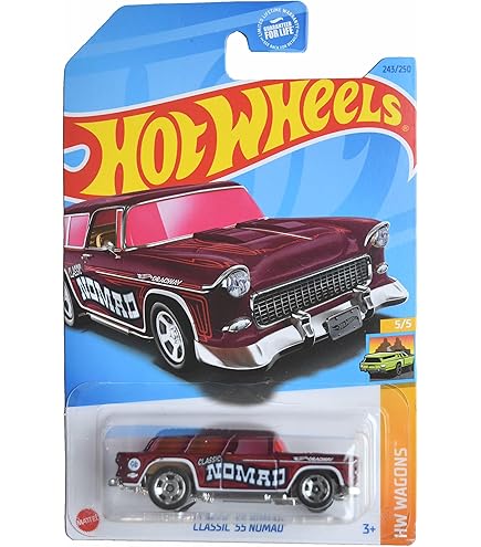 Amazon | Hot Wheels Rod Squad Series 5/10 Classic '55 Nomad 183