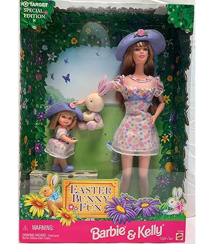 Mattel - Poupée Barbie Strollin' Fun Barbie & Kelly Dolls Strolling Sisters on t