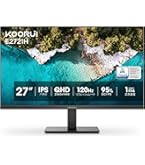 Amazon.co.jp: KOORUI ゲーミングモニター 27インチ 240Hz 1ms（MPRT