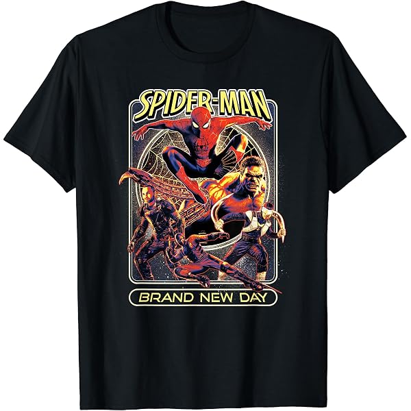 Amazon | マーベル スパイダーマン ノーウェイ ホーム映画ポスター T
