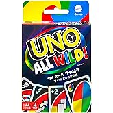マテルゲーム(Mattel Game) ウノ(UNO) ウノ オールワイルド カードゲーム パーティーゲーム 2~10人用 7歳から HHL33