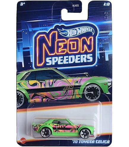 Amazon.co.jp: Hot Wheels ネオン スピーダー 1:64 ダイカスト (ラリー