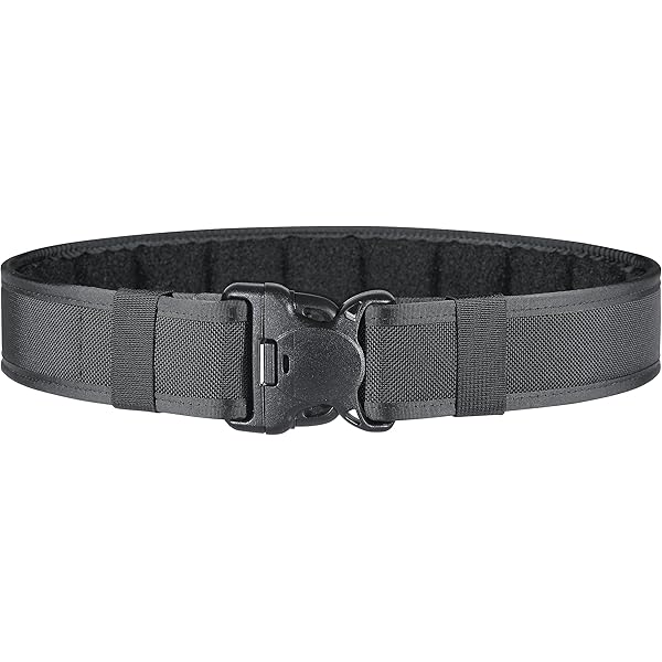 Safariland Bianchi 87-36-6B Duty Belt - 2.25" Sam Browne Style Plain Black Leather 892986