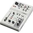 ヤマハ(YAMAHA) ライブストリーミングミキサー 3チャンネル ホワイト AG03MK2 W