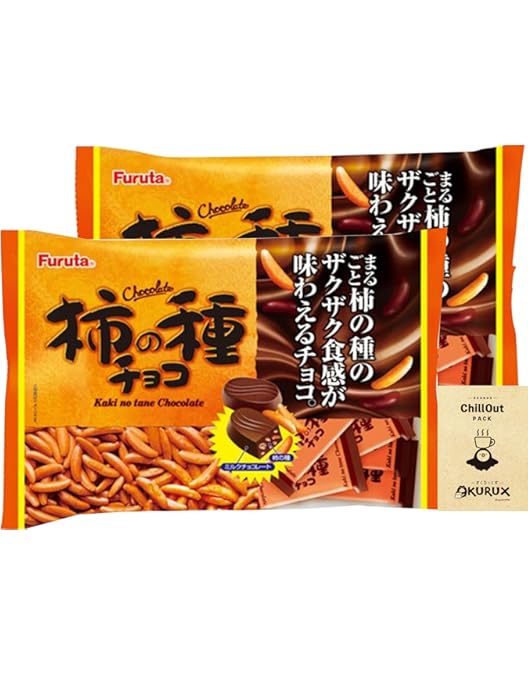 Amazon | OKURUX フルタ 柿の種チョコ 124g ×1袋 CHILLOUT PACK 柿の種