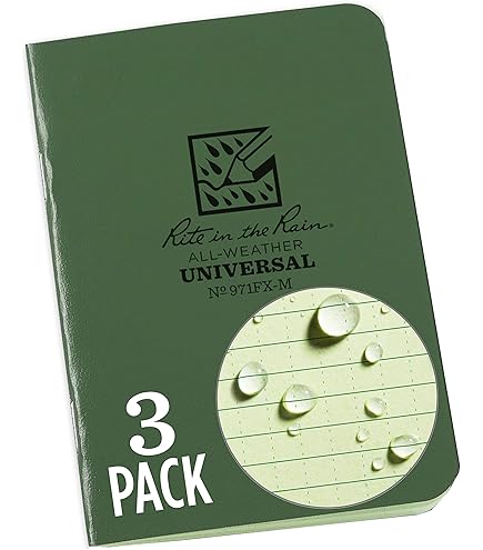 AquaNotes Waterdichte Note Pad (5-Pack