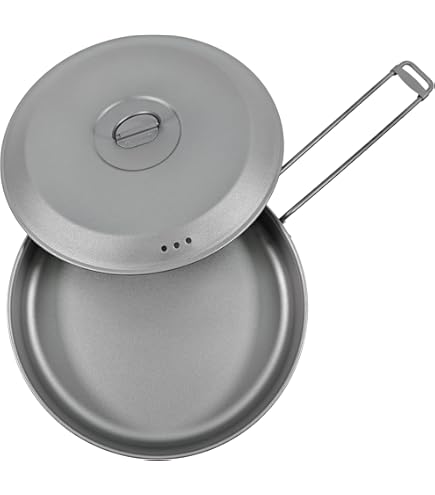 Amazon.co.jp: Keith チタンTi6032 シングルパティ&エッグフライパン