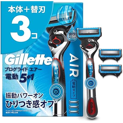 Amazon.co.jp: P&G プログライドエアー 電動5Bホルダー替刃6個付