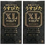 コンドームリッチ うすぴたXL 12個入 × 2箱 ジャパンメディカル