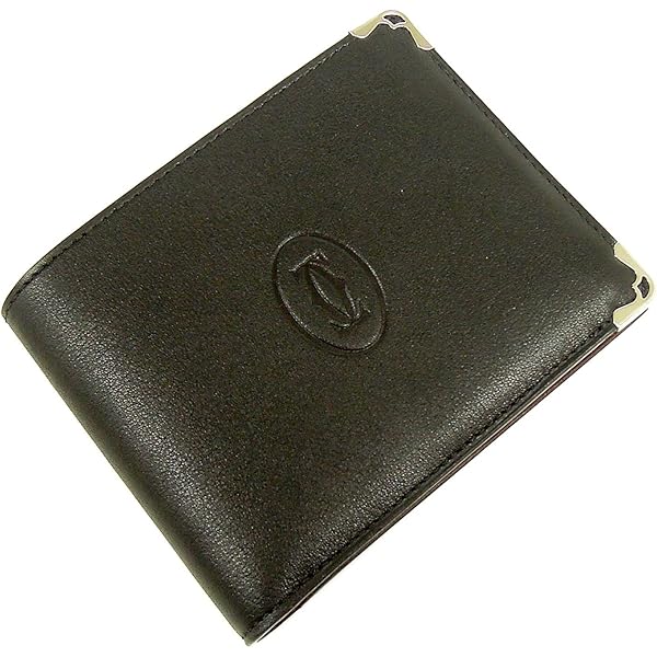 Cartier マストドゥ カルティエ 二つ折 小銭入れ 財布 ブラック 楽天市場】Cartier 小銭入れ付き二つ折り財布マストドゥスカルティエ