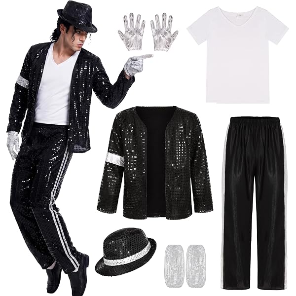 Amazon.co.jp: [Opmch_cos] Michael Jackson Bad MJ マイケル