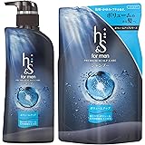 h&s for men(エイチアンドエスフォーメン) ボリュームアップシャンプーポンプ+詰め替え セット