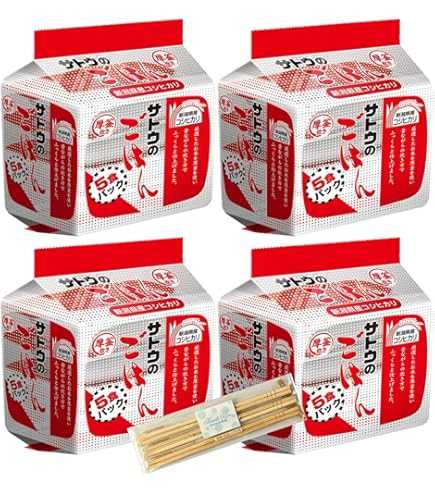 サトウのごはん　新潟県産コシヒカリ　200g×5食パック×10袋（50食分） Amazon | サトウ食品 サトウのごはん 新潟産 コシヒカリ 200g 5食