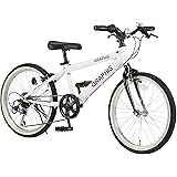 GRAPHIS(グラフィス) 子供用自転車 クロスバイク 20インチ 22インチ 24インチ 6段変速 スキュワー式 ジュニアサイクル キッズサイクル GR-001KIDS20/22/24