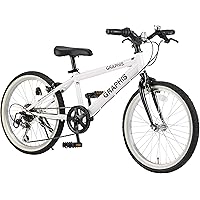 GRAPHIS(グラフィス) 子供用自転車 クロスバイク 20インチ 22インチ 24インチ 6段変速 スキュワー式 ジュニアサイクル キッズサイクル GR-001KIDS20/22/24