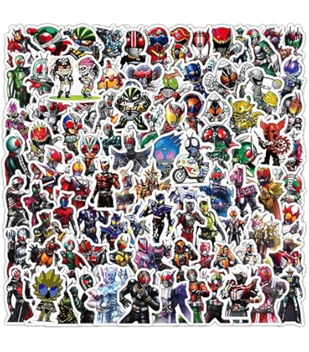 Amazon.co.jp: 50枚入り 仮面ライダーステッカーセット アニメ