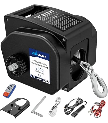Amazon.co.jp: WARN 106170 M8274 Winch with Steel Cable Rope: 3/8