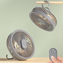 Amazon | 扇風機 卓上 壁掛け 吊り下げ 2025新型 1台3役 マグネット