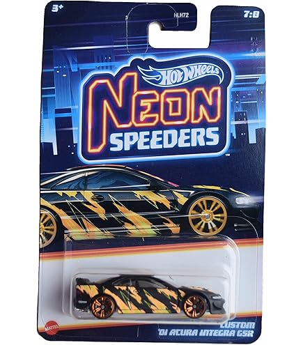 Amazon.co.jp: Hot Wheels ネオン スピーダー 1:64 ダイカスト (ラリー