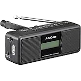 OHM AudioComm 手回しラジオライト RAD-M799N