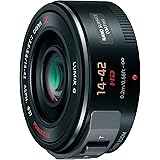 パナソニック(Panasonic) 標準ズームレンズ マイクロフォーサーズ用 ルミックス G X VARIO PZ 14-42mm/F3.5-5.6 ASPH./POWER O.I.S. ブラック H-PS14042-K