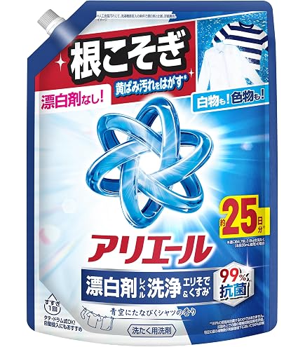 Amazon | アリエール 液体 625g 部屋干し＆スポーツ 洗濯洗剤 詰め替え