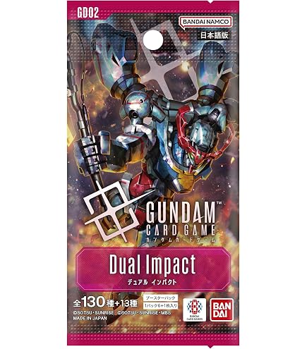 Amazon.co.jp: ガンダムカードゲーム TCG デュアルインパクト 12枚