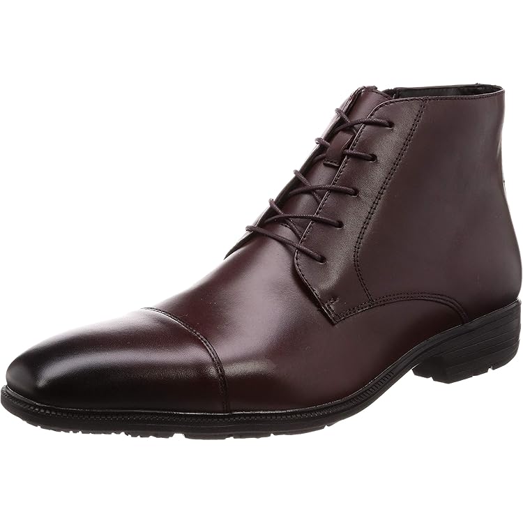 Amazon | [ムーンスター] メンズ 防水 防滑 チャッカブーツ レザー 透